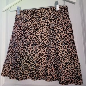 Albion Fit Leopard Swim Skirt S